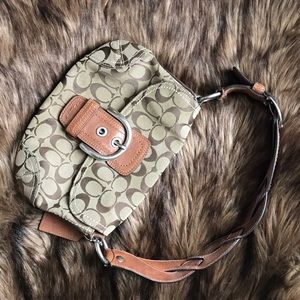 Coach Braided Shoulder Bag